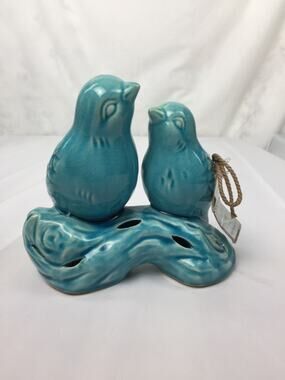 GC Naturals Ceramic Jasmine Blossom Potpourri Scented Sachet Holder